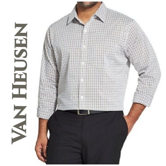 Van Heusen Other - 🎈Van Heusen Traveler Stretch Plaid Shirt.